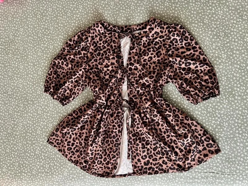 Set van Bloes en Shorts met Luipaardpatroon / Dierenprint – photo 6